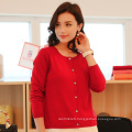 Custom Women Cardigan Knitted Cashmere Sweater